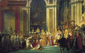 Sacre de Napoléon par Jacques-Louis David