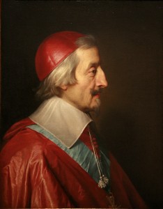 Le Cardinal de Richelieu, fondateur de l'Académie française 