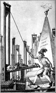 Robespierre exécutant le bourreau 