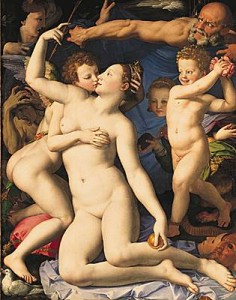 "Vénus, Cupidon et le Temps", Bronzino