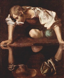 Le Caravage, Narcisse (circa 1597), Galerie nationale d’art ancien, Rome