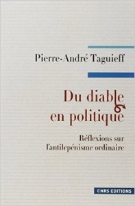 Du Diable en politique, CNRS Éditions 