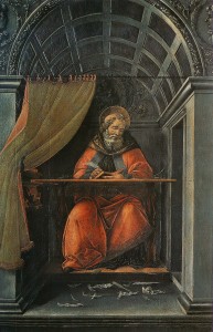 Saint Augustin par Boticelli