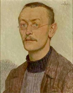 Hermann Hesse par Ernst Würtenberger, 1905